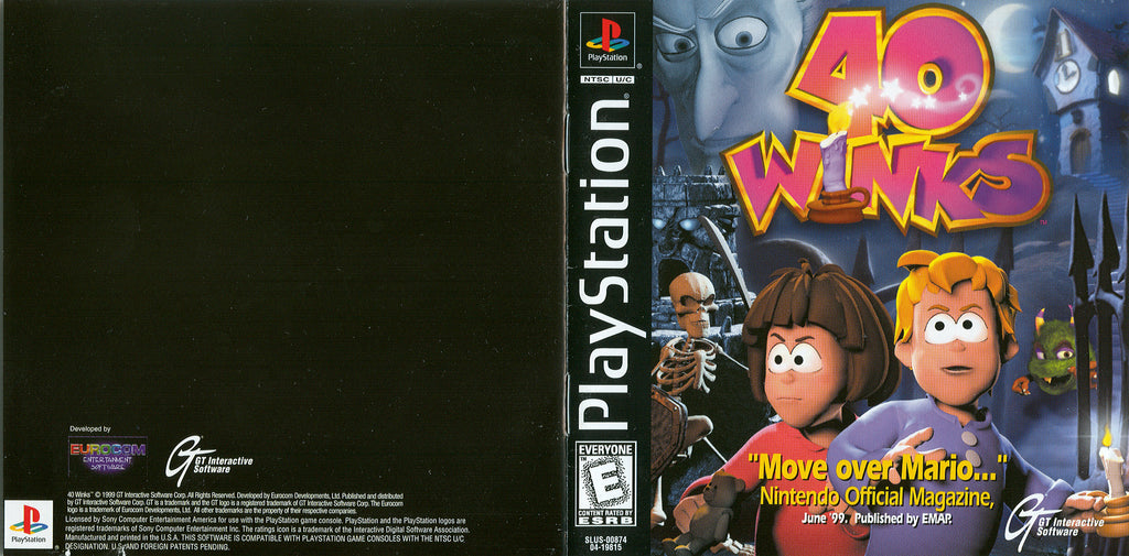 40 Winks C PS1
