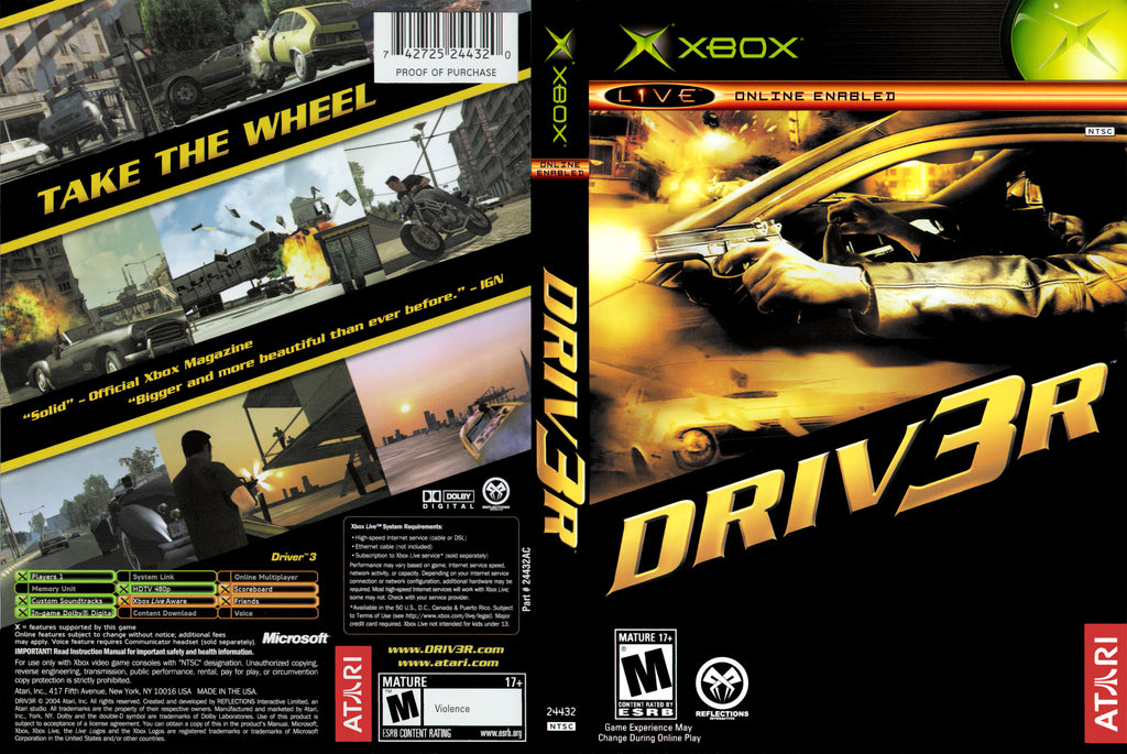 Driv3r Xbox