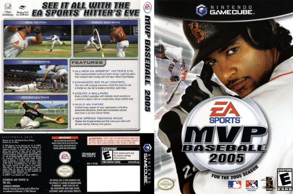 MVP Baseball 2005 C Gamecube