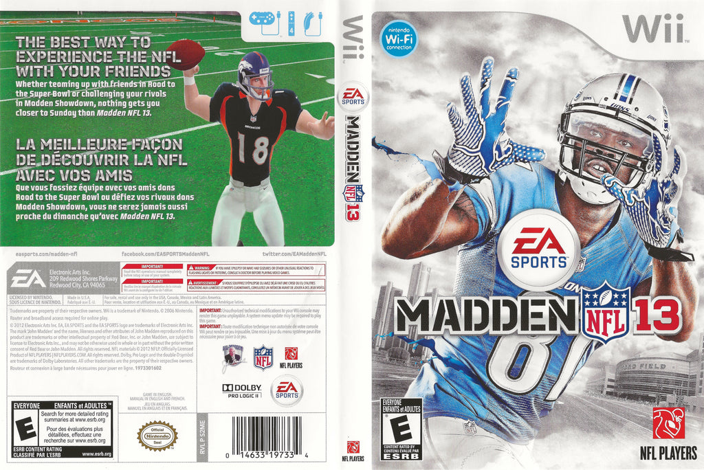 Madden NFL 13 Wii