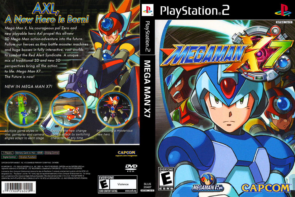Mega Man X7 C PS2