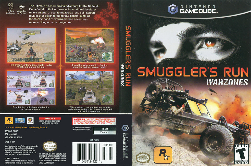 Smuggler's Run Warzones C Gamecube