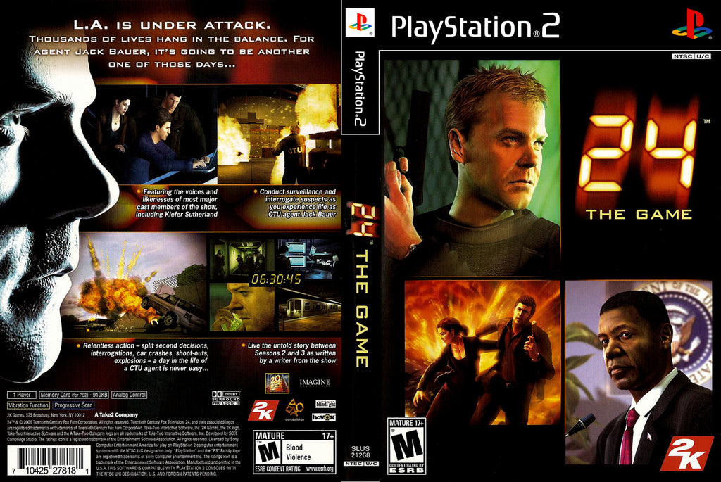 24 The Game PS2