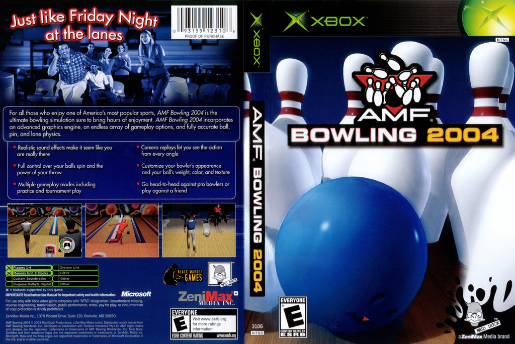 AMF Bowling 2004 Xbox