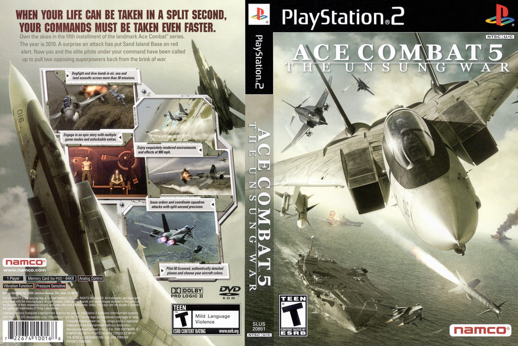 Ace Combat 5 the Unsung War PS2