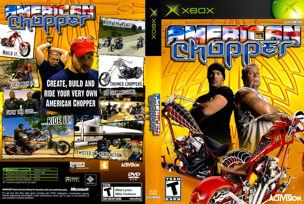 American Chopper Xbox