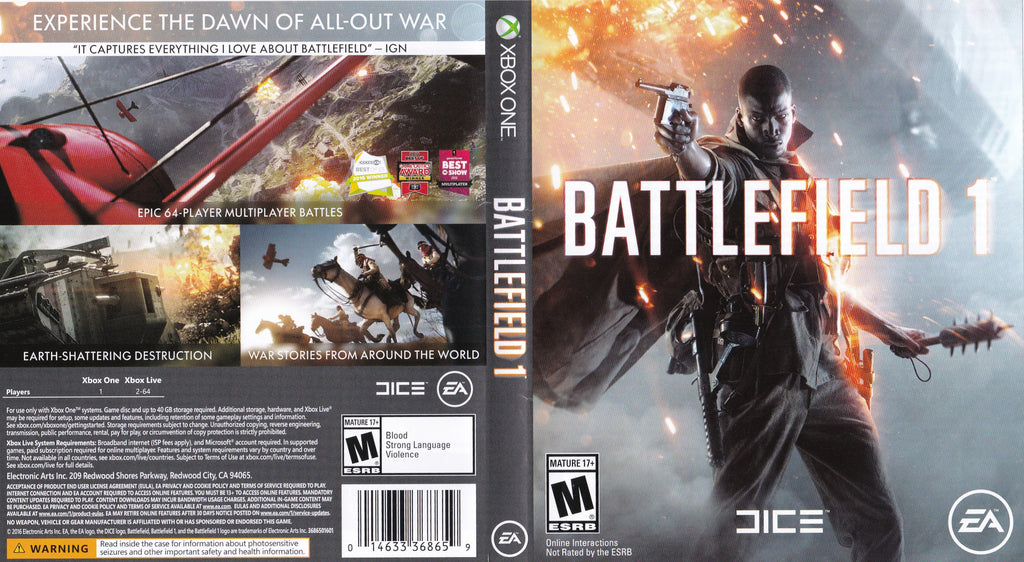 Battlefield 1 Xbox One