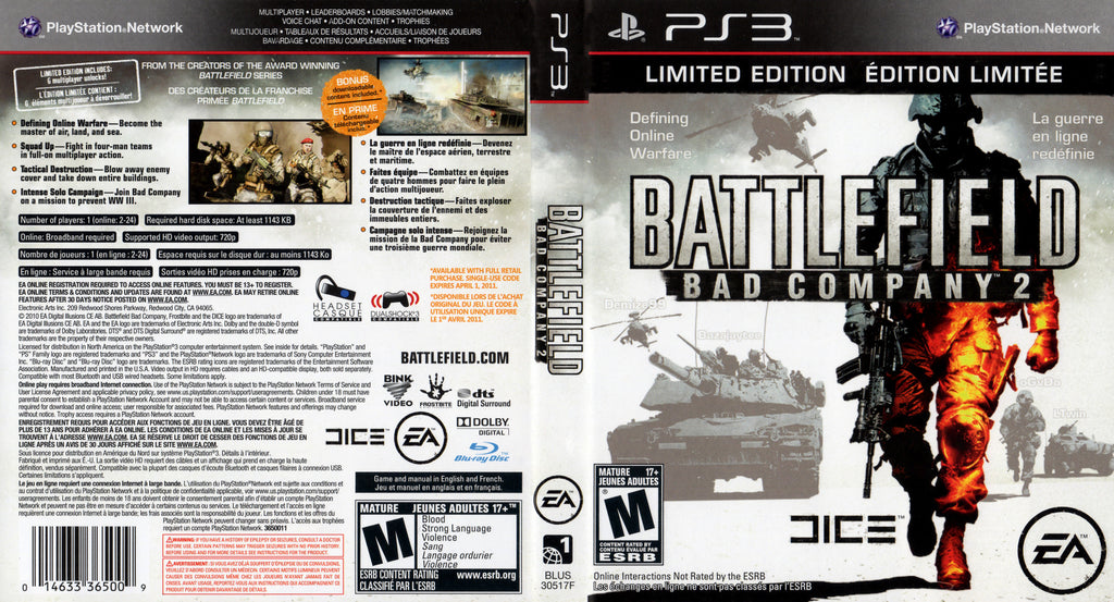 Battlefield Bad Company 2 PS3