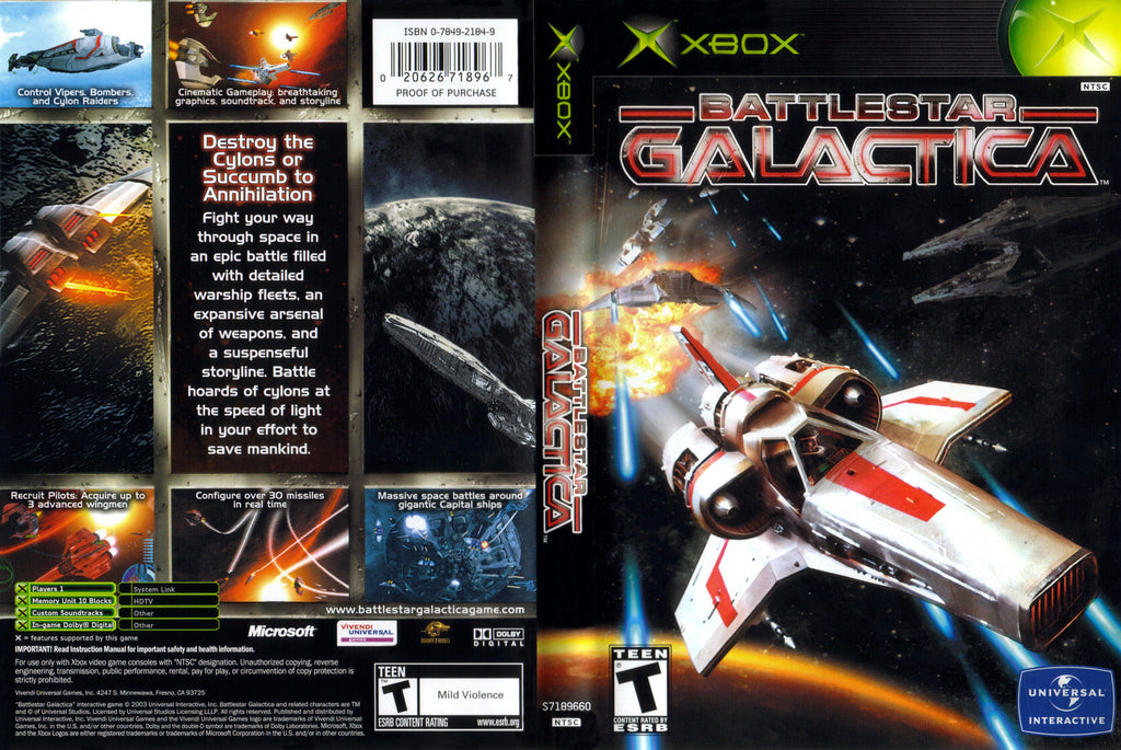 Battlestar Galactica C Xbox