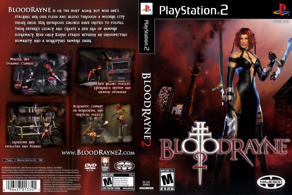 Bloodrayne 2 PS2