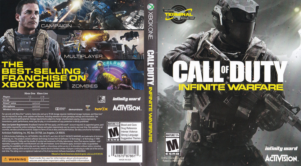 Call of Duty Infinite Warfare Xbox One