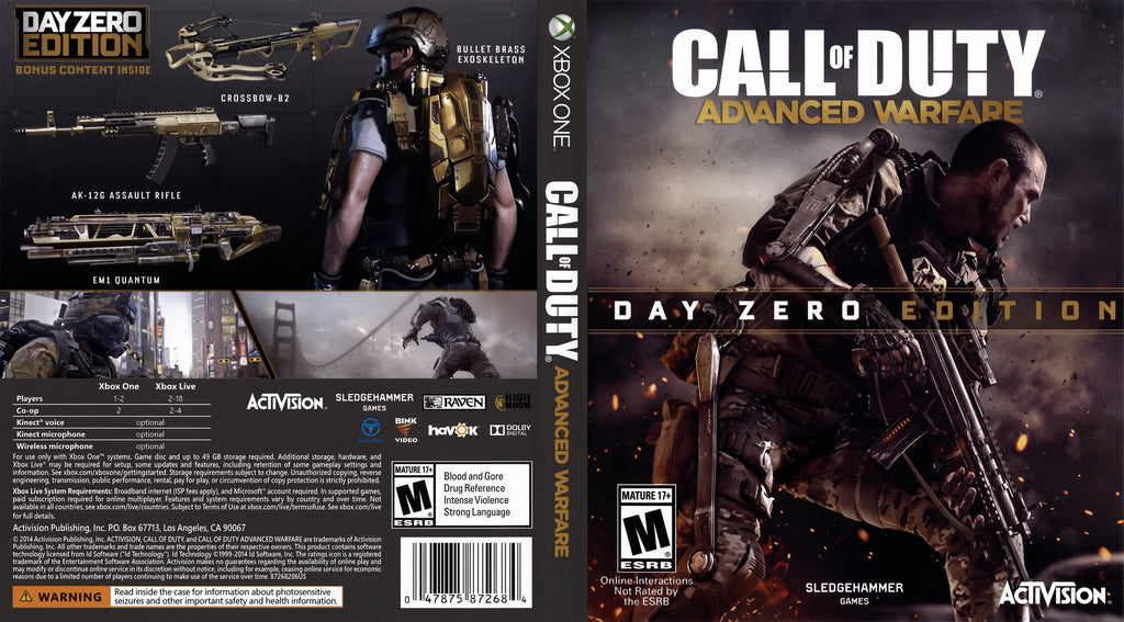 Call Of Duty Advanced Warfare Xbox One