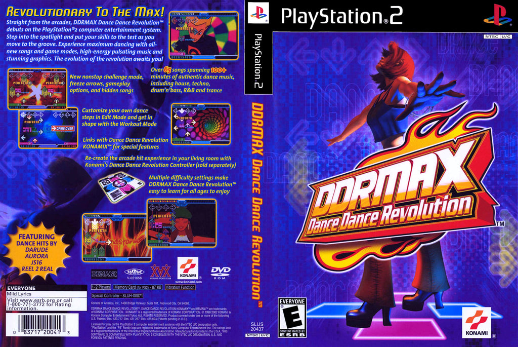 DDRMax Dance Dance Revolution PS2