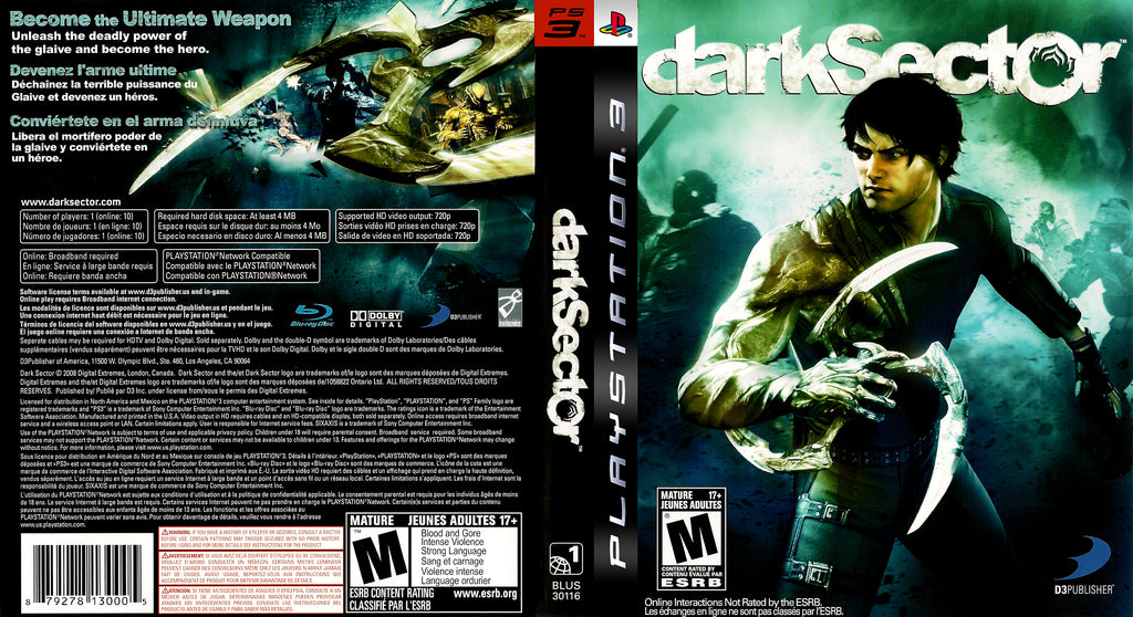 Dark Sector PS3