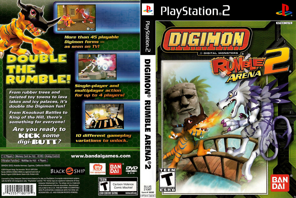 Digimon Rumble Arena 2 PS2