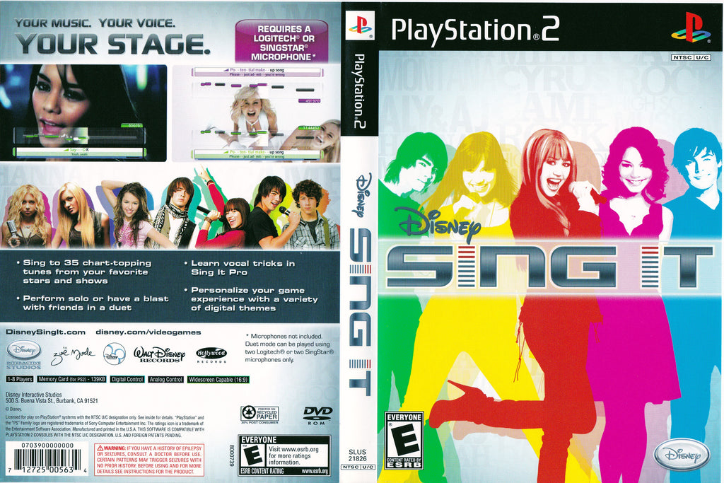 Disney Sing it C PS2