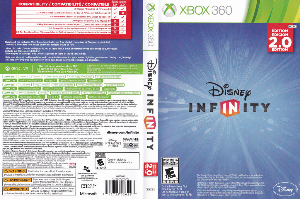 Disney Infinity 2.0 Edition Xbox 360