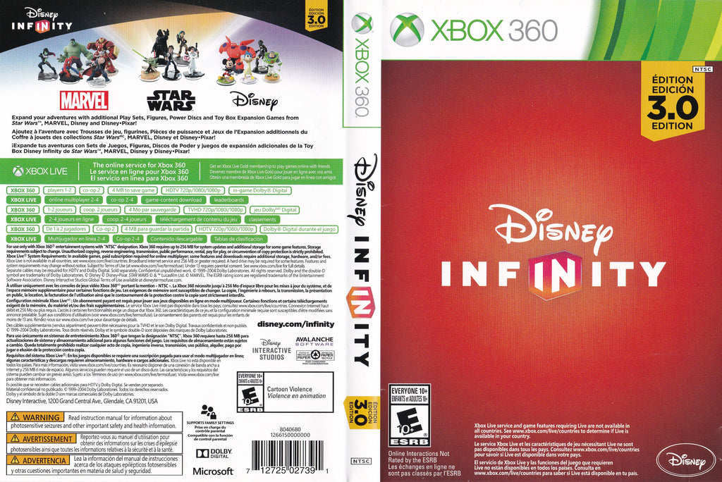 Disney Infinity 3.0 Xbox 360