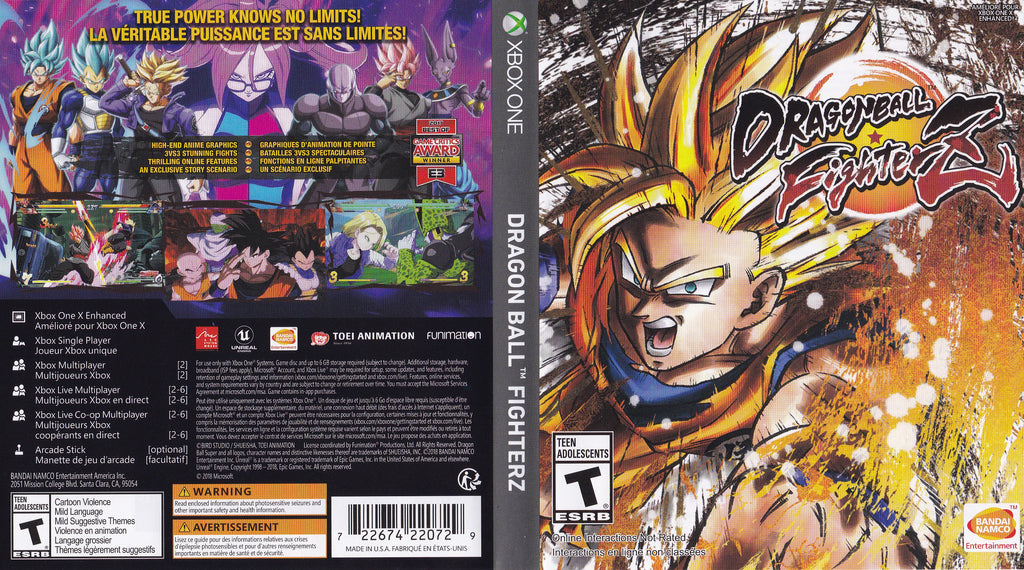 Dragon Ball FighterZ Xbox One