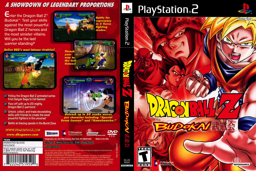 Dragon Ball Z Budokai PS2
