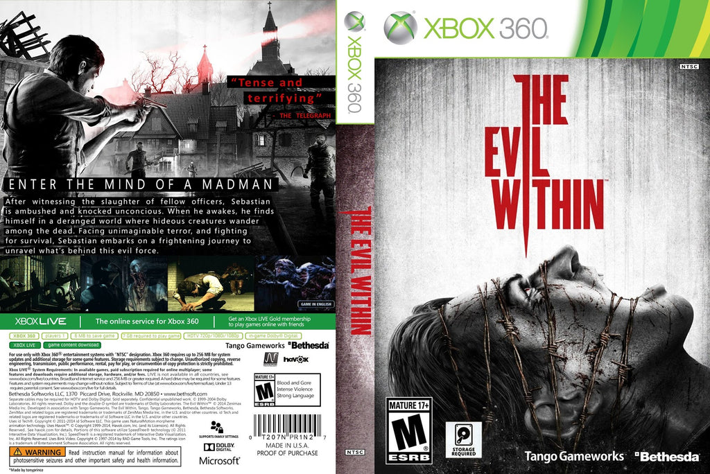 The Evil Within Xbox 360