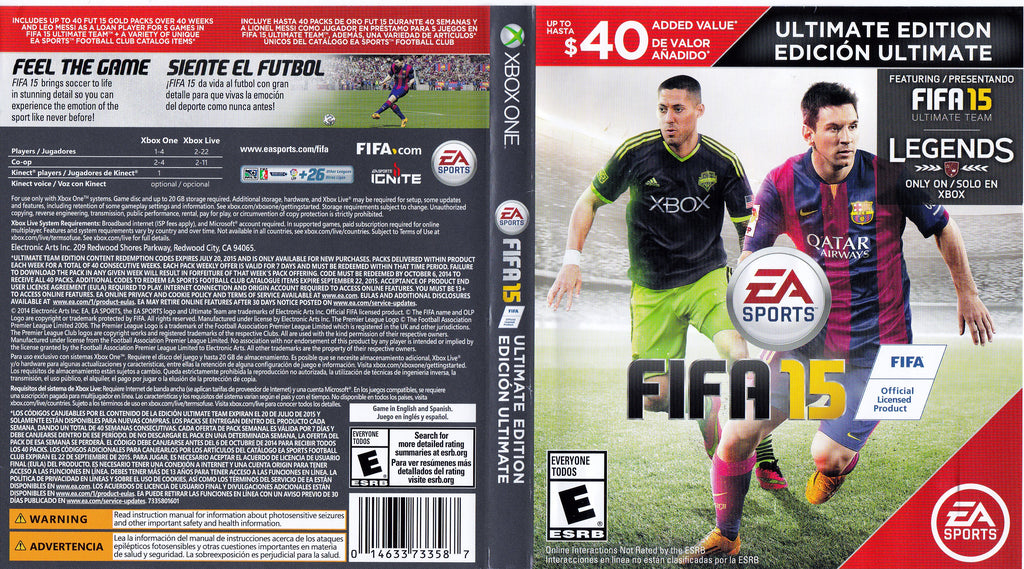 FIFA 15 Xbox One