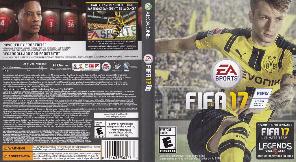 FIFA 17 Xbox One