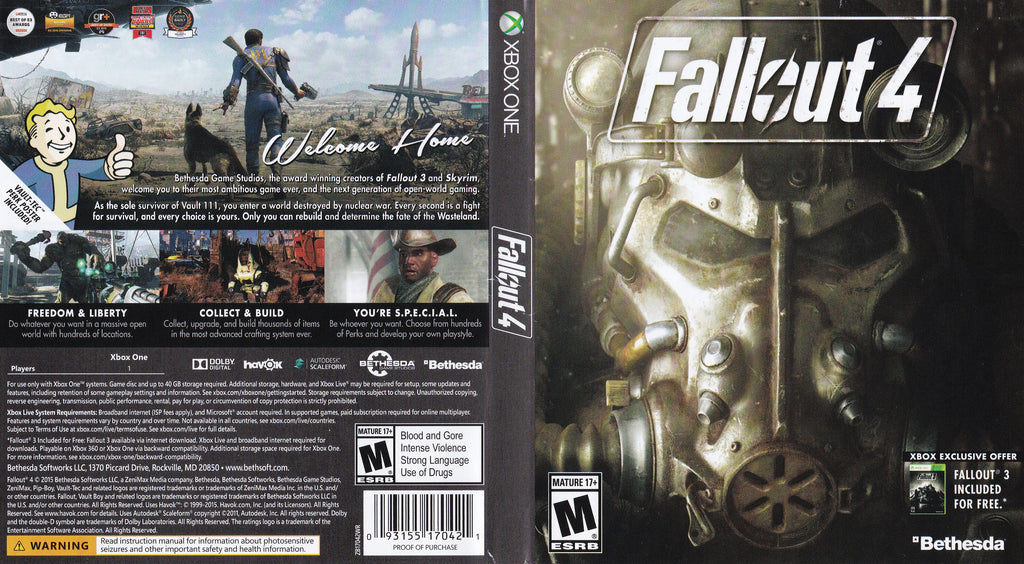 Fallout 4 Xbox One