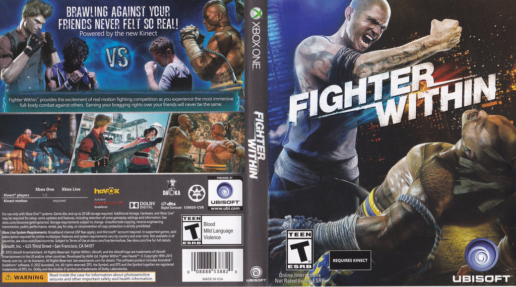 Fighter Within Xbox One