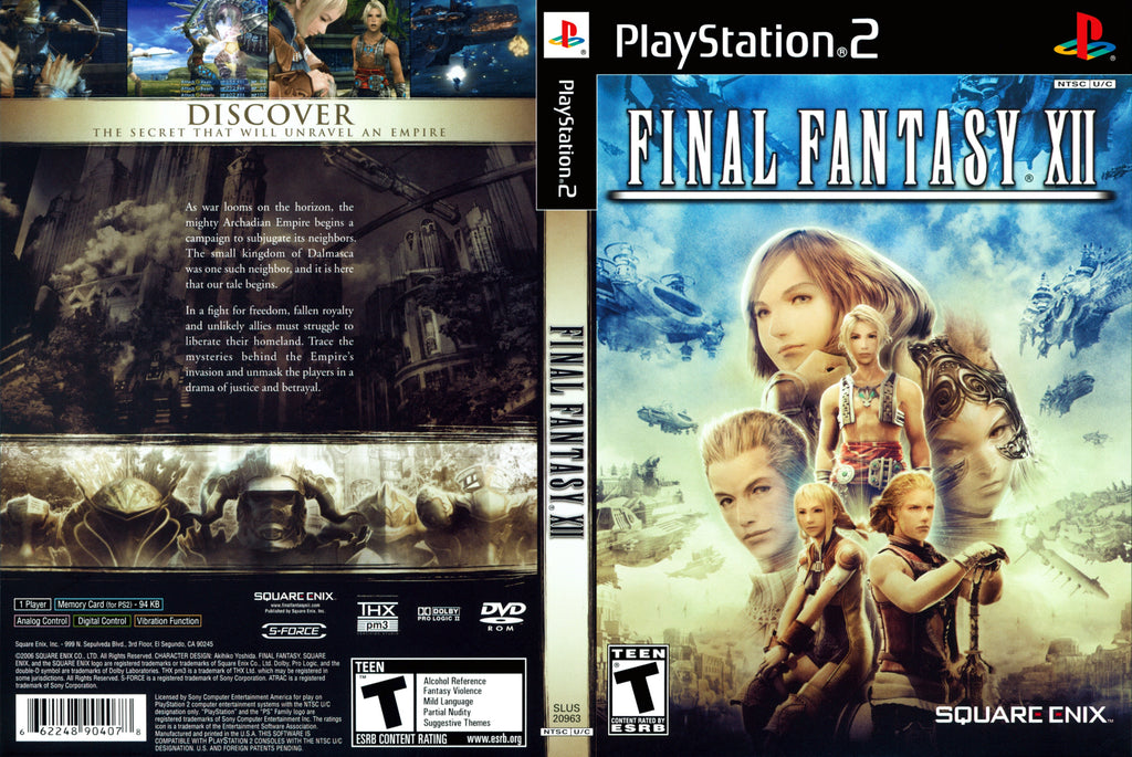 Final Fantasy XII PS2