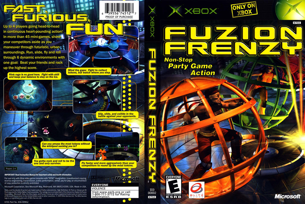 Fuzion Frenzy Xbox