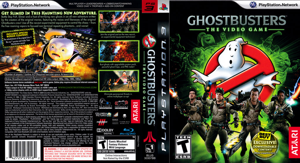 Ghostbusters The Video Game PS3
