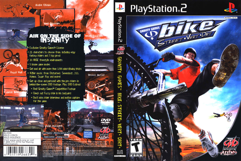 Gravity Games Bike PS2
