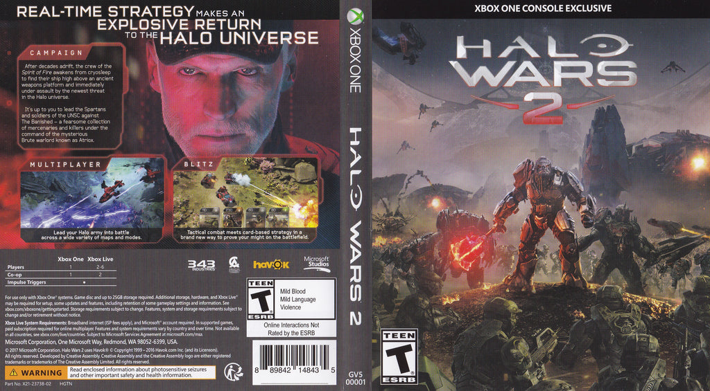 Halo Wars 2 Xbox One