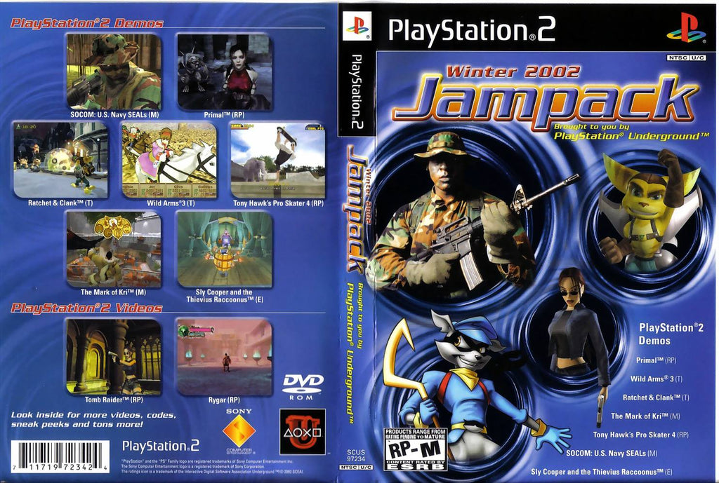 Jampack Winter 2002 7 Demos C PS2