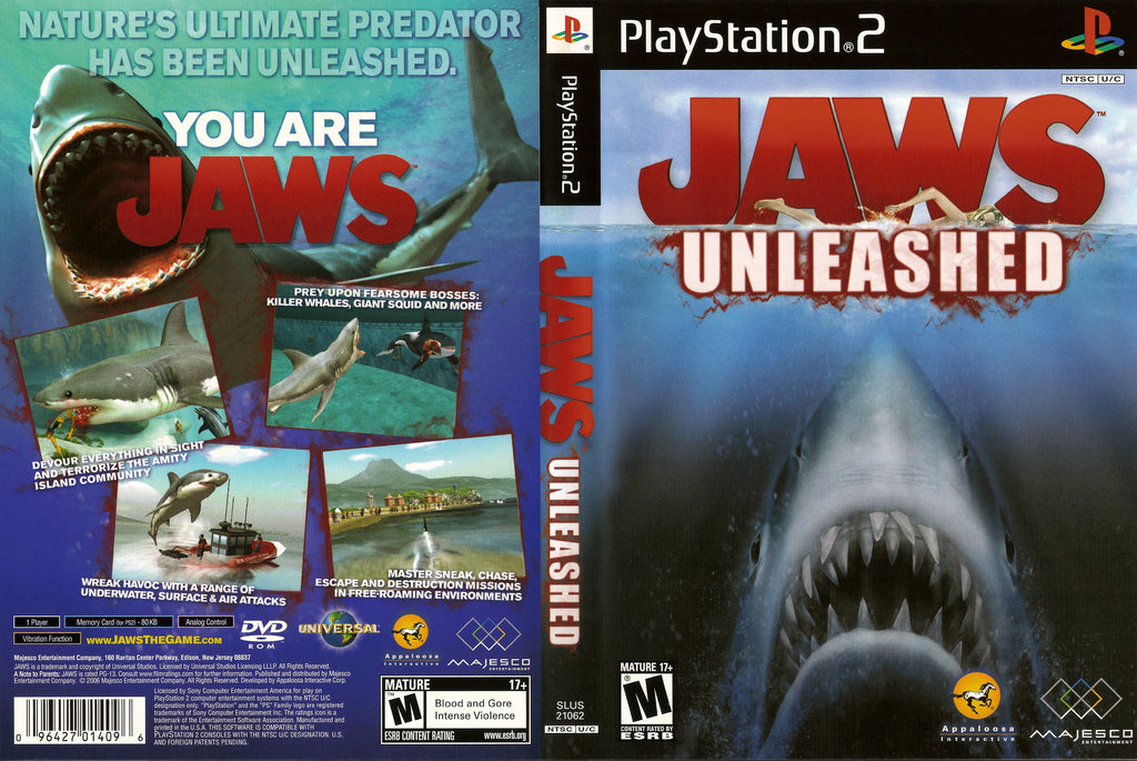 Jaws Unleashed PS2