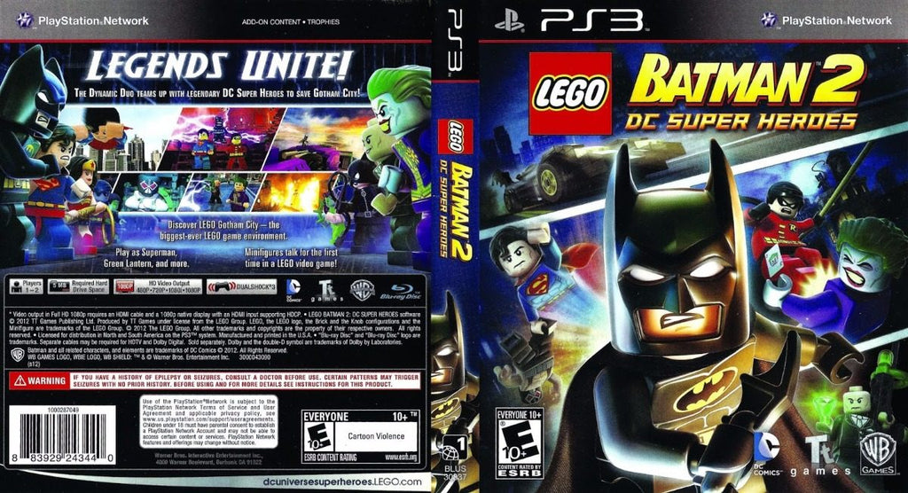 LEGO Batman 2 DC Super Heroes PS3