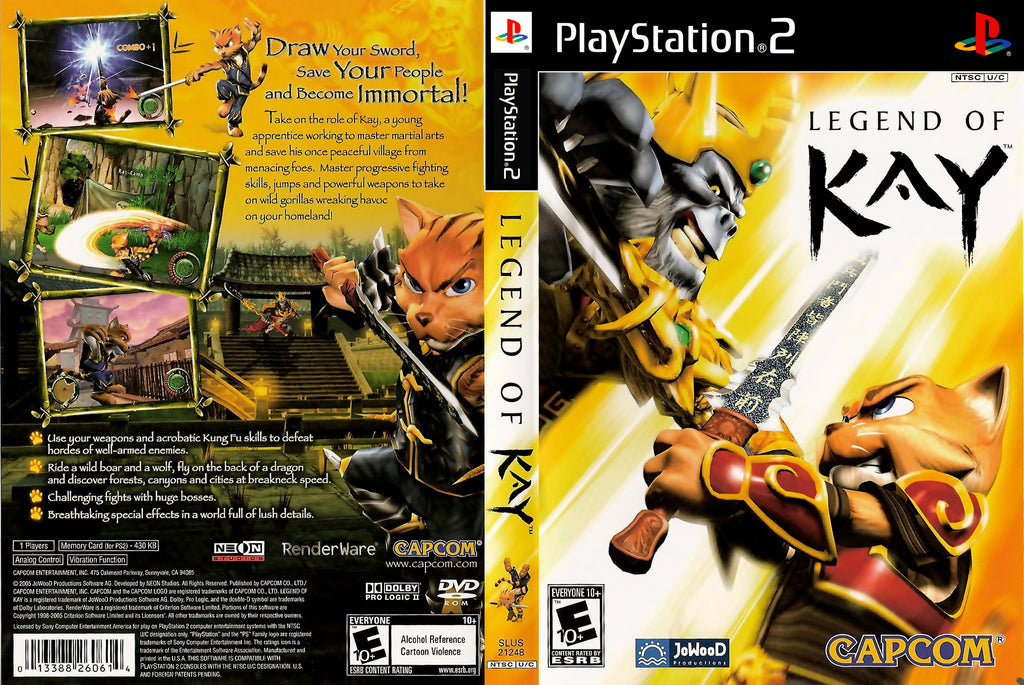 Legend Of Kay C PS2