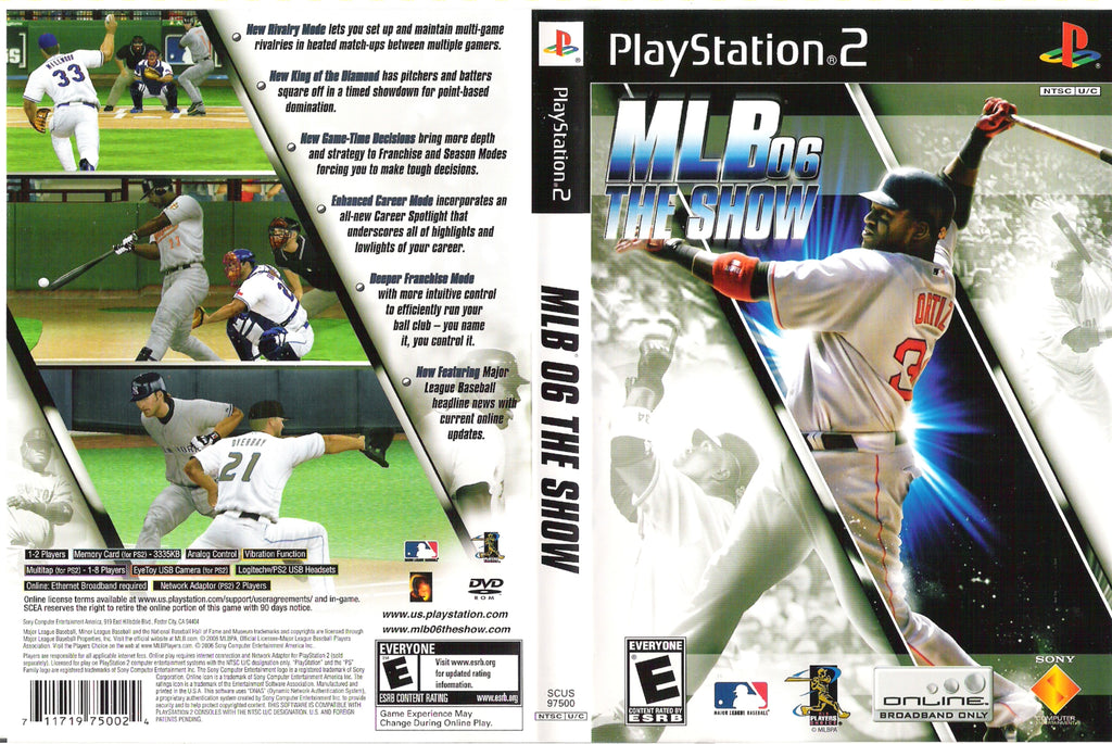 MLB 06 The Show PS2