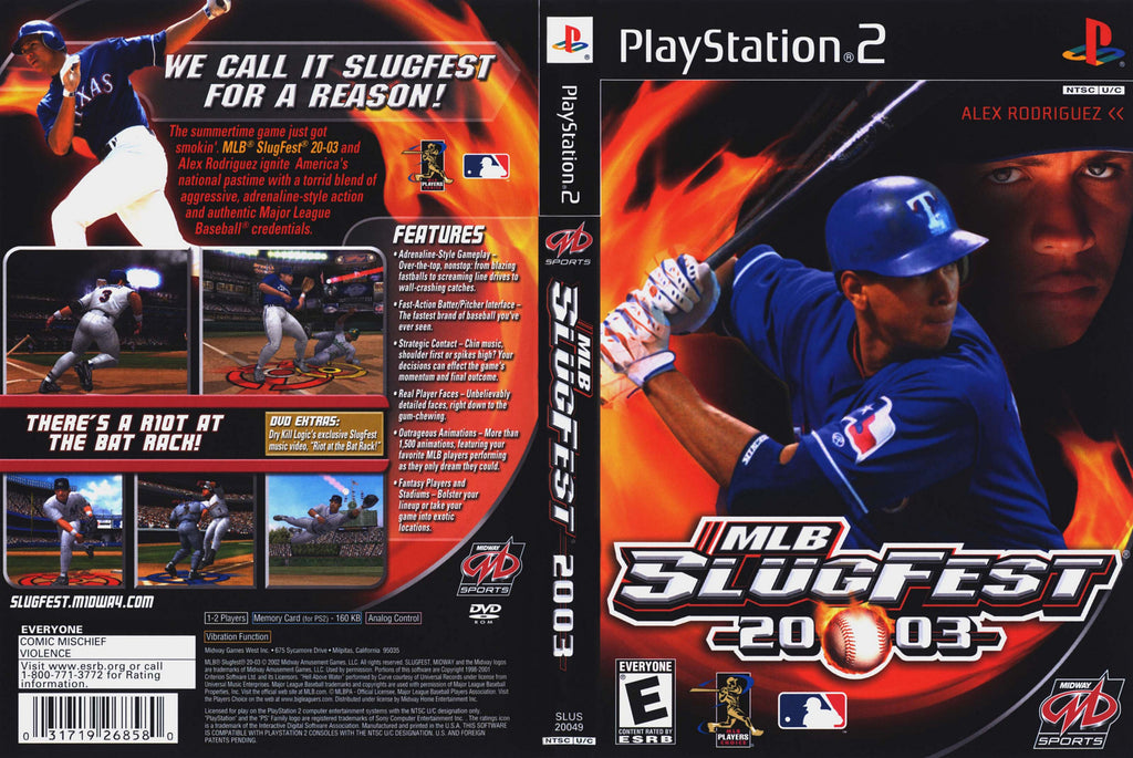 MLB Slugfest 2003 PS2