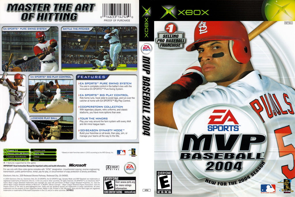MVP Baseball 2004 Xbox