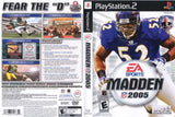 Madden NFL 2005 N PS2
