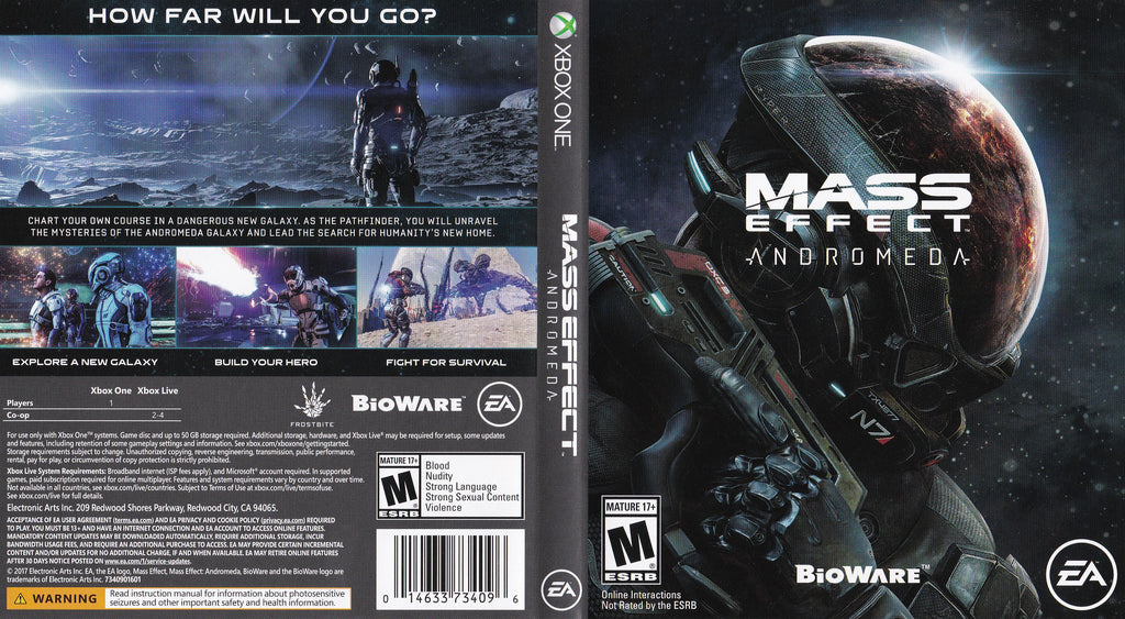 Mass Effect Andromeda Xbox One