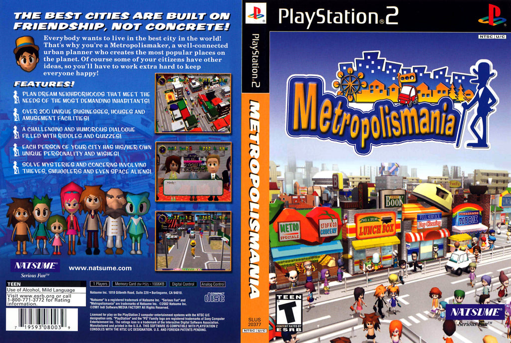 Metropolismania N PS2