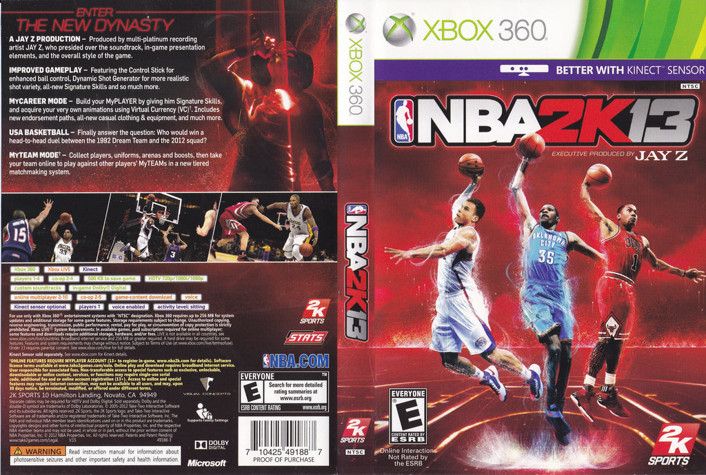 NBA 2K13 Xbox 360 Clarkade