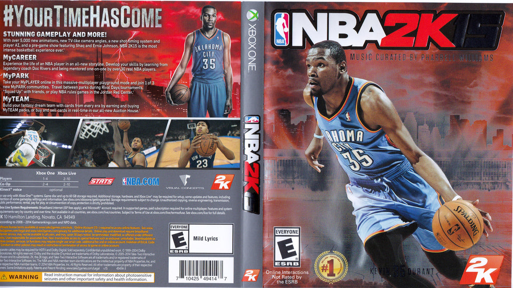 NBA 2K15 Xbox One
