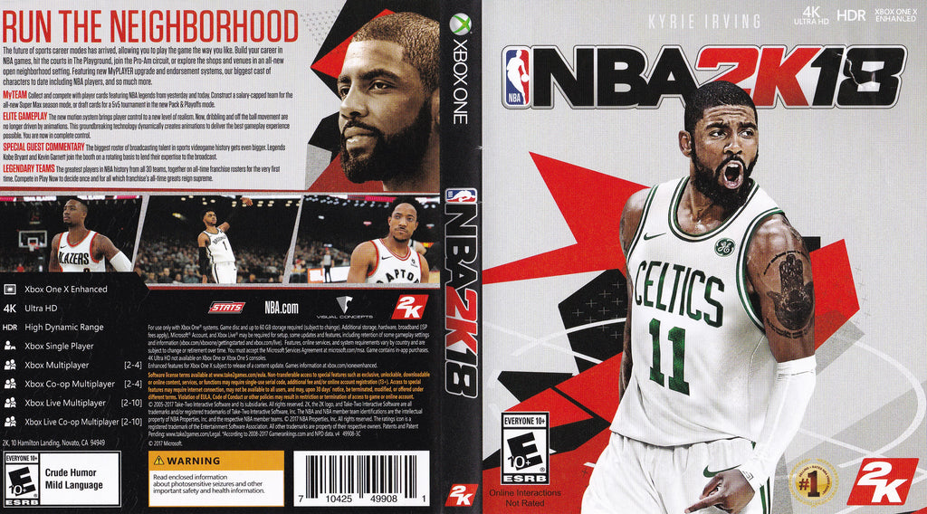 NBA 2K18 Xbox One