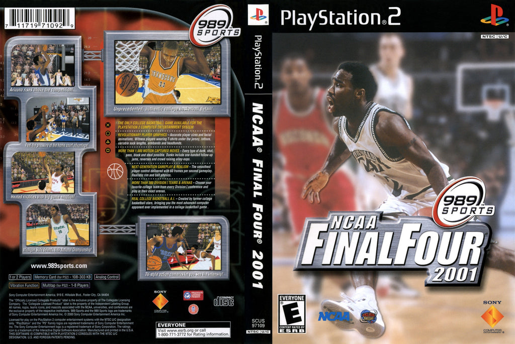 NCAA Final Four 2001 N PS2