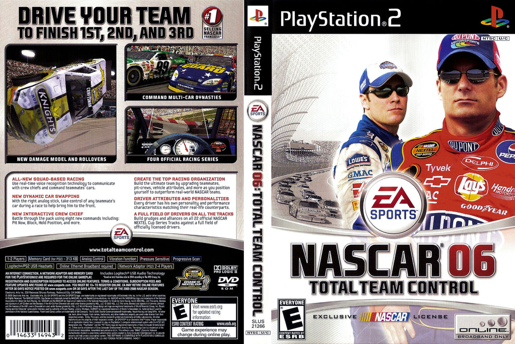 NASCAR 06 Total Team Control N PS2