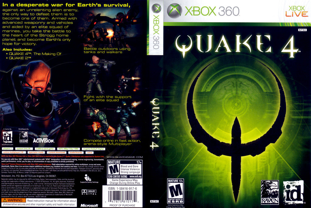 Quake 4 Xbox 360